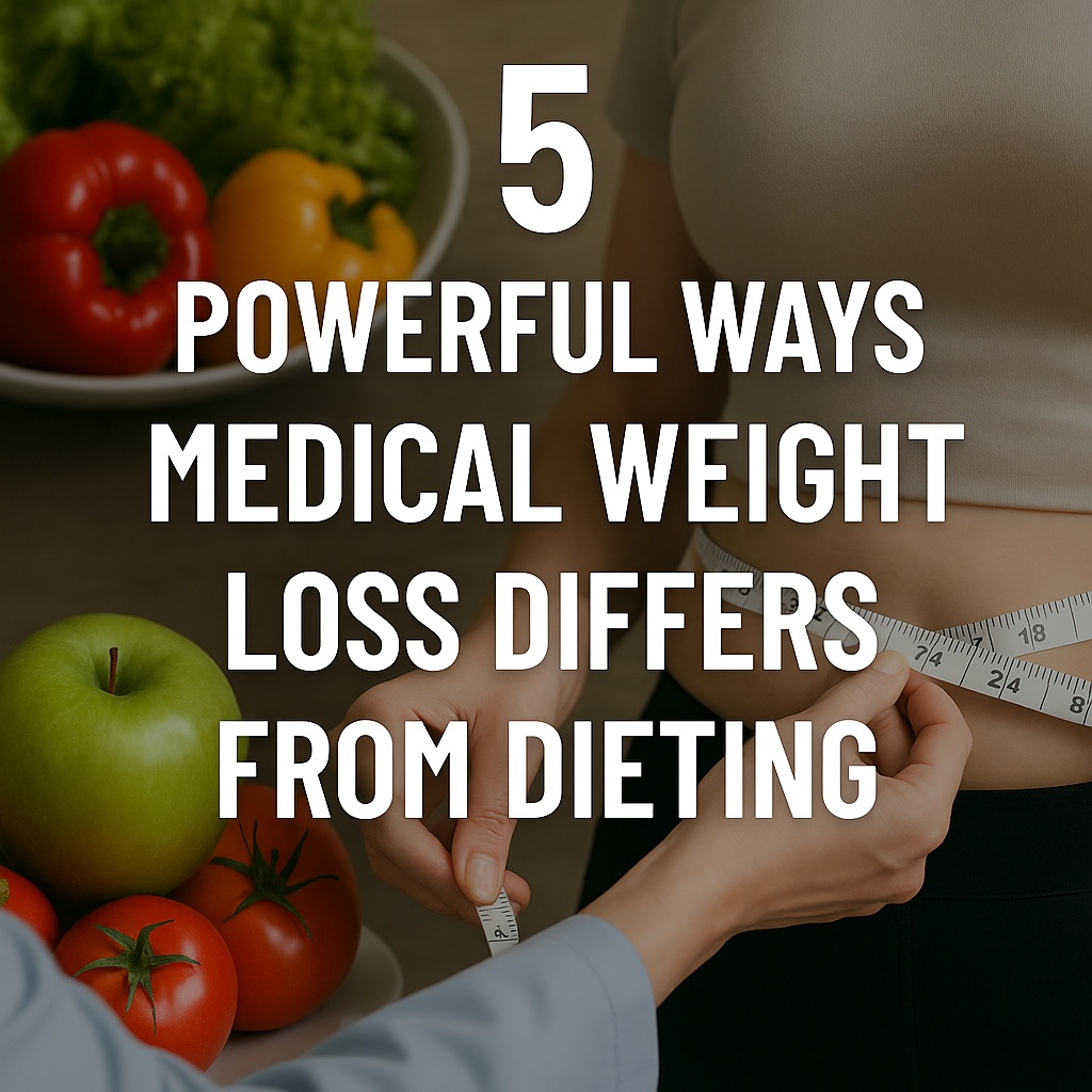 Read more about the article 5 Powerful Ways Medical Weight Loss Differs from Dieting